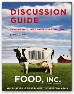 Food Inc Discussion Guide cover Food Inc Discussion Guide cover