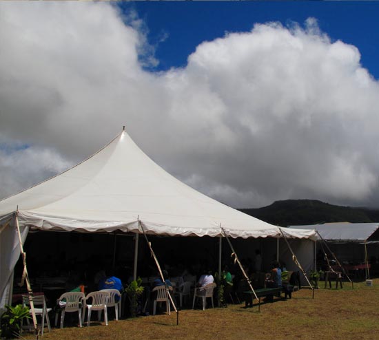 Big Island - big tent