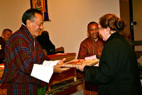 Bhutan Prime Minister Jigmi Y. Thinley - photo by James Tyler