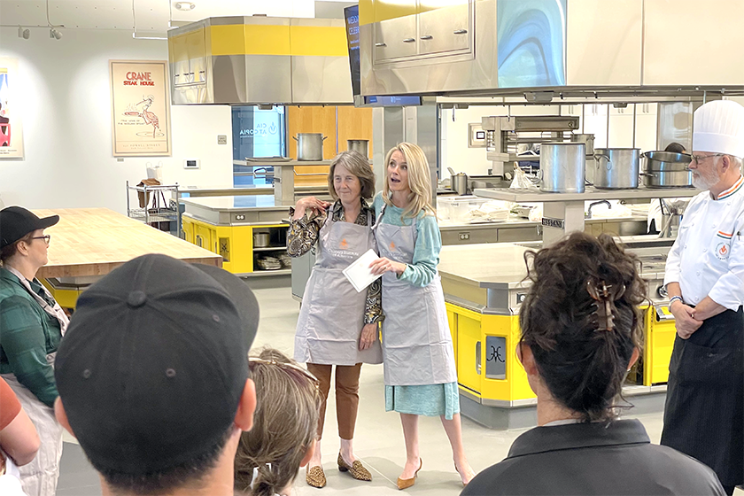 Senator Nancy Skinner and First Partner Jennifer Siebel Newsom 