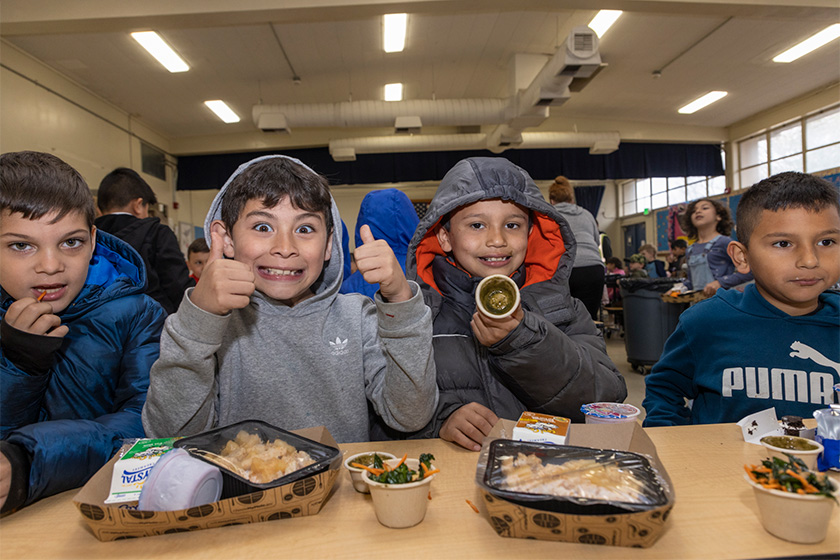 students love kale