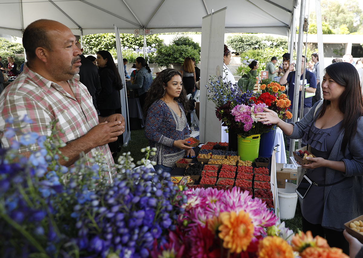 Vendor at Good Food Showcase