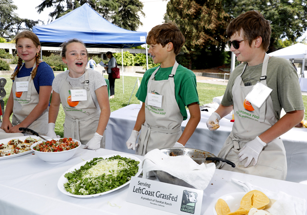 Food Lab Students at Good Food Showcase