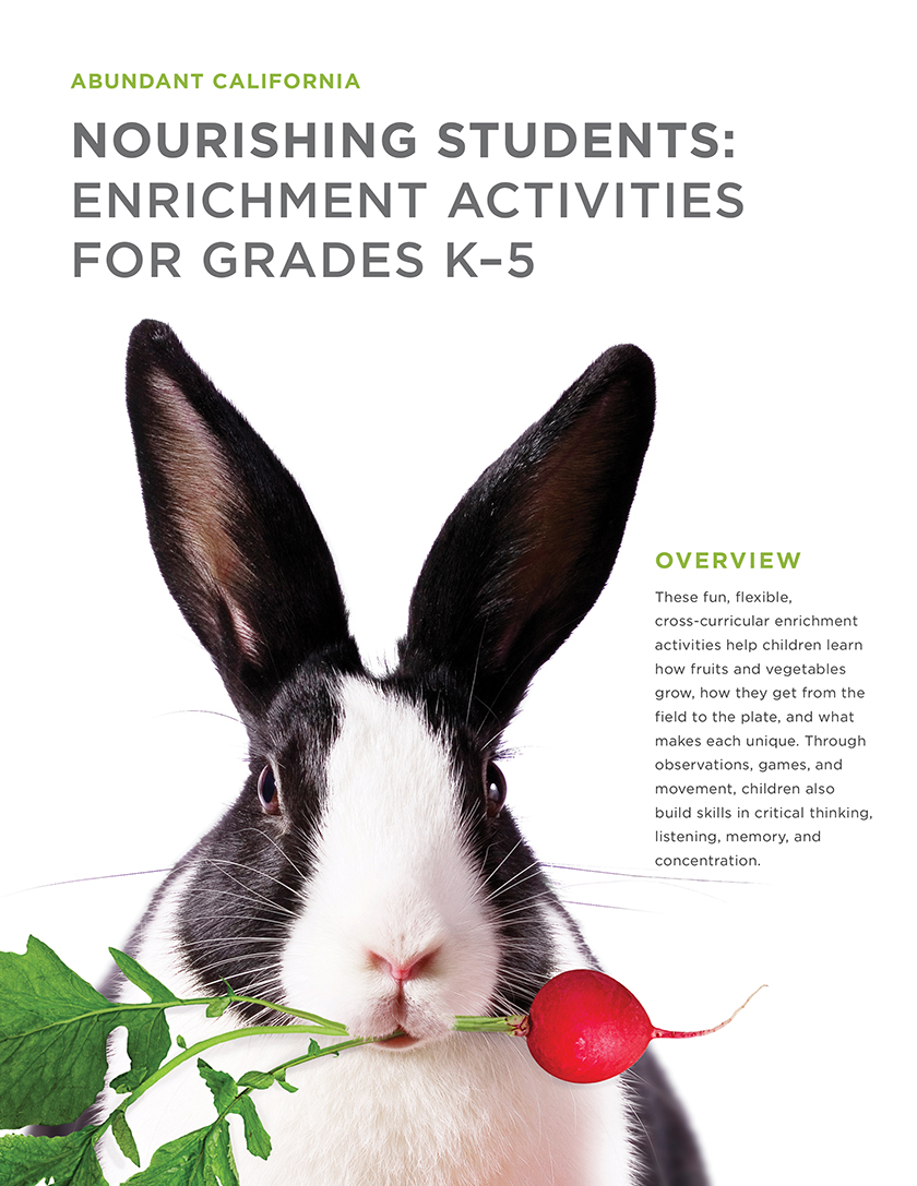Nourishing Students: Enrichment Activities for Grades K-5