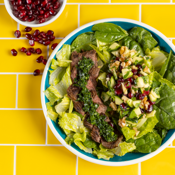 Middle Eastern Skirt Steak Bowl
